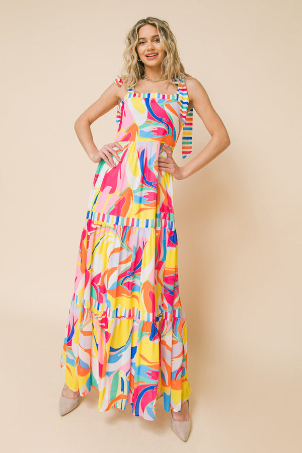 tea-party-woven-maxi-dress Flying Tomato-Sophia's StyleDRESSES-1